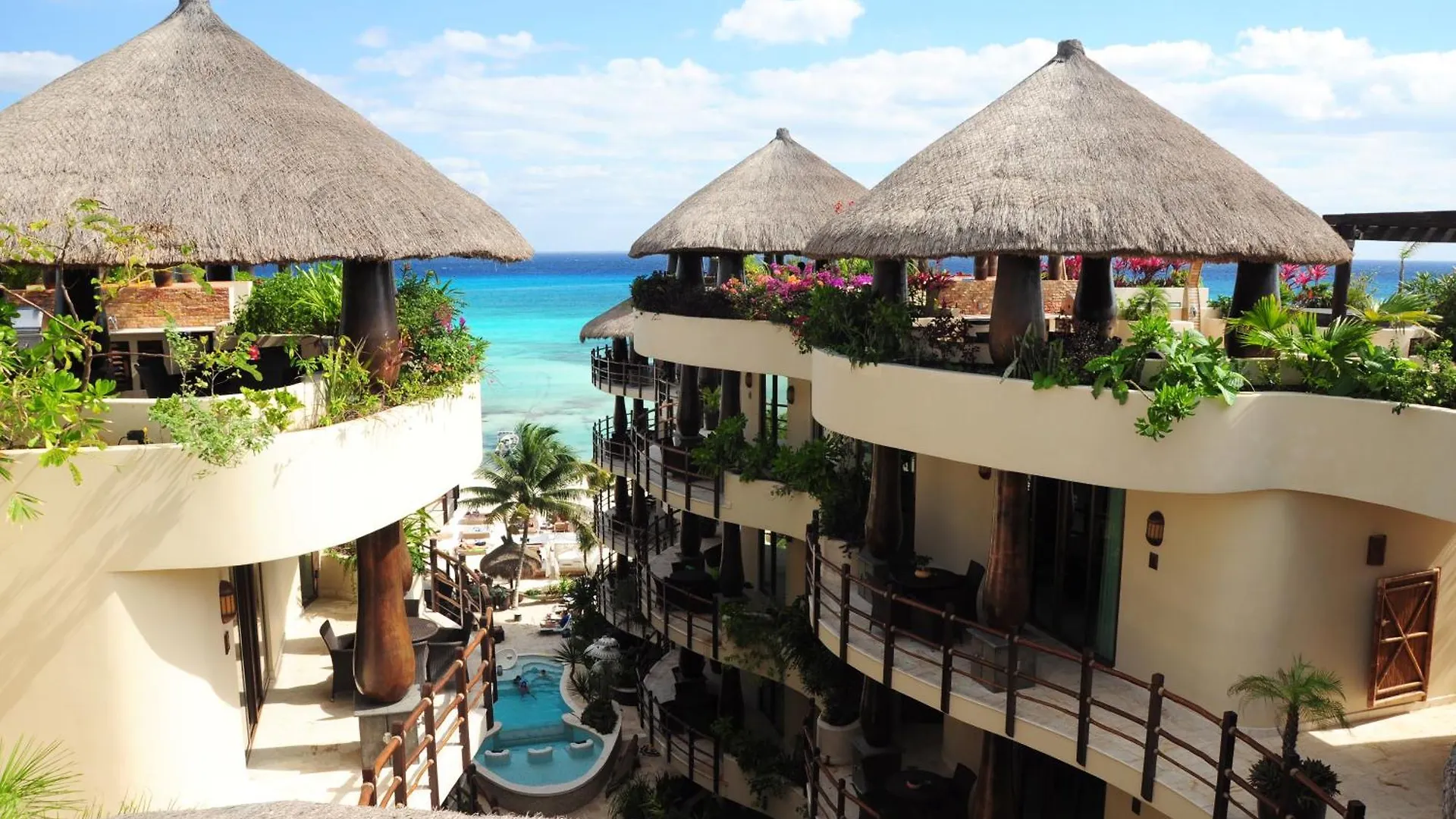 El Taj Oceanfront And Beachside Condo Hotel Πλάγια Ντελ Κάρμεν