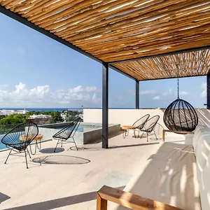  Appartement Magnifico Estudio Con Rooftop Cerca De 5ta Avenida Mexique